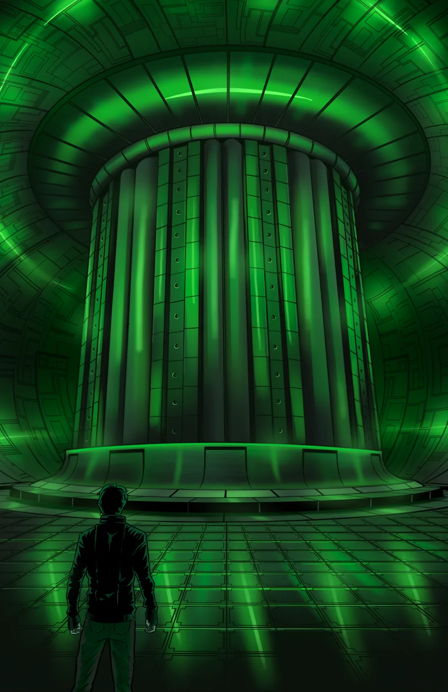 Reactor artwork from The Silent War 2086